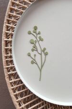 Papierblumen, Serie Herbs & Blooma grasgrün – Bild 6