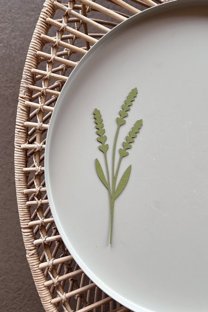 Papierblumen, Serie Herbs & Blooma grasgrün – Bild 7