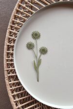 Papierblumen, Serie Herbs & Blooma grasgrün – Bild 9