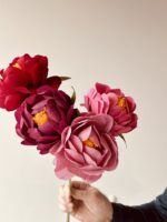 Workshop Papierblume Peony – Bild 3