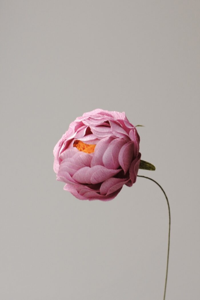 Papierblume Peony Erna 3 Blüten – Bild 12