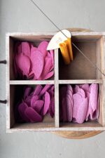 DIY Papierblume Pfingstrose Erna 3 Blüten