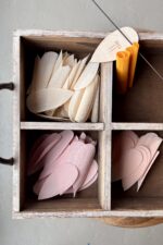 DIY Papierblume Pfingstrose Erna 3 Blüten – Bild 3