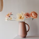 Papierblumen Strauß Jule 5 Blüten