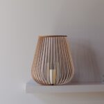 Windlicht aus Birkensperrholz Sölve