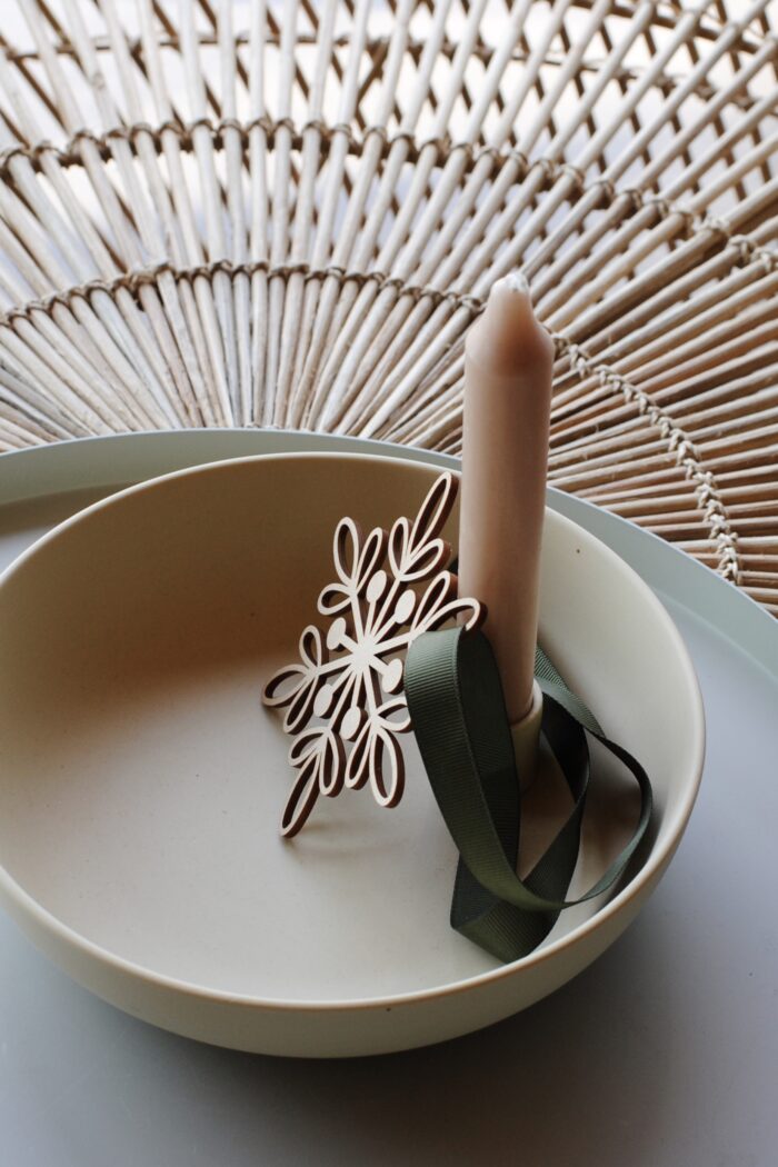 Christbaumschmuck aus Holz - Holzsterne – Bild 7