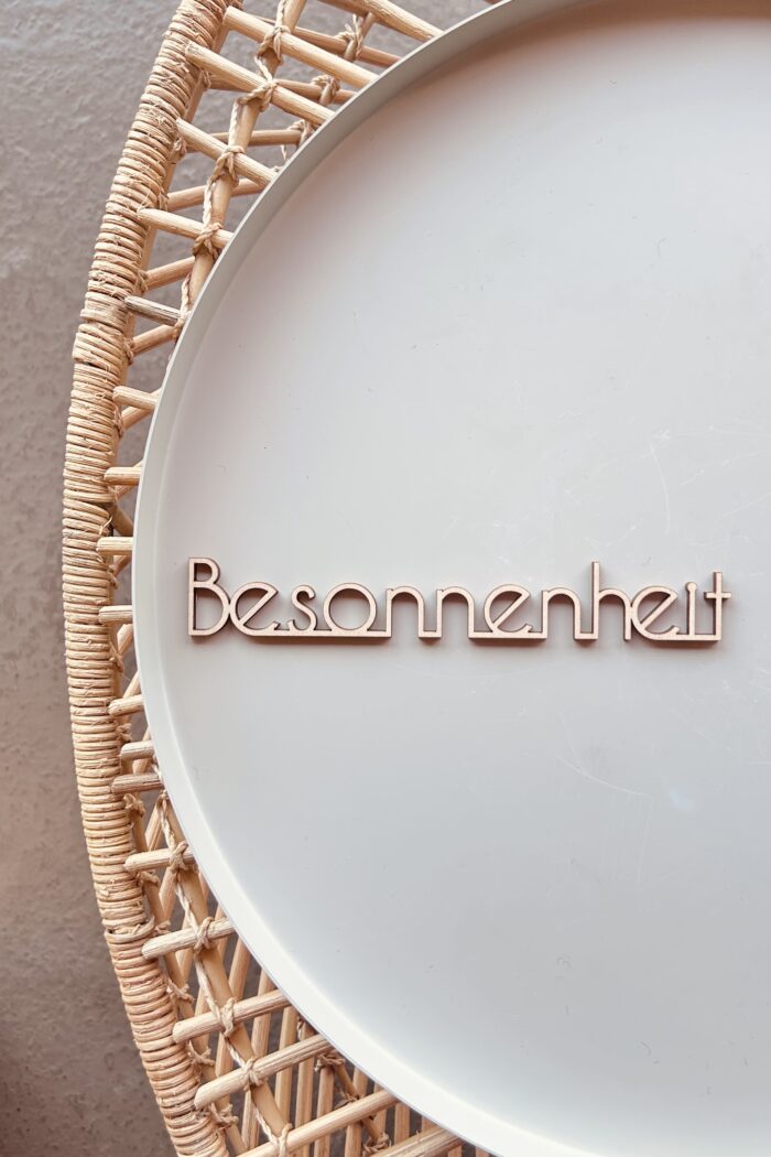 Schriftzüge Werte aus Birkensperrholz – Bild 6