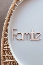 Schriftzug Familie 13cm und 18cm – Bild 4