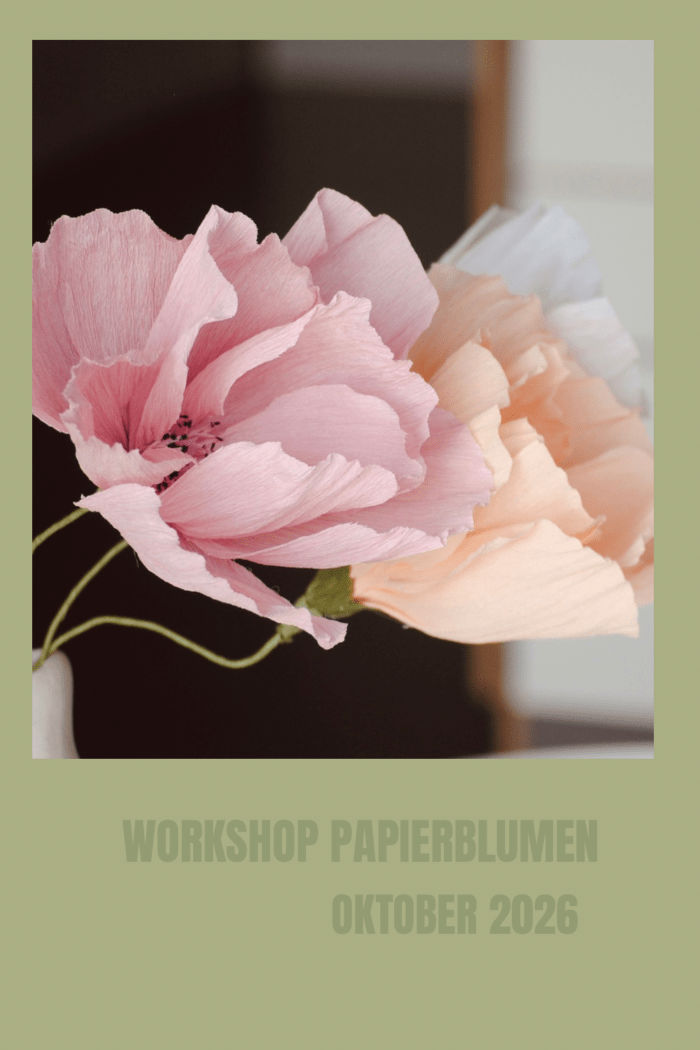 Workshop Papierblumen Oktober – Bild 6