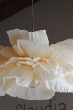 Workshop Lampenschirm aus Krepppapier – Bild 4
