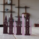 Leporello aus hochwertigem Gmund Papier in Violett Matt 04