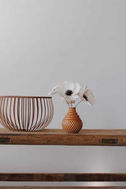 Handgemachte Krepppapierblume Anemone